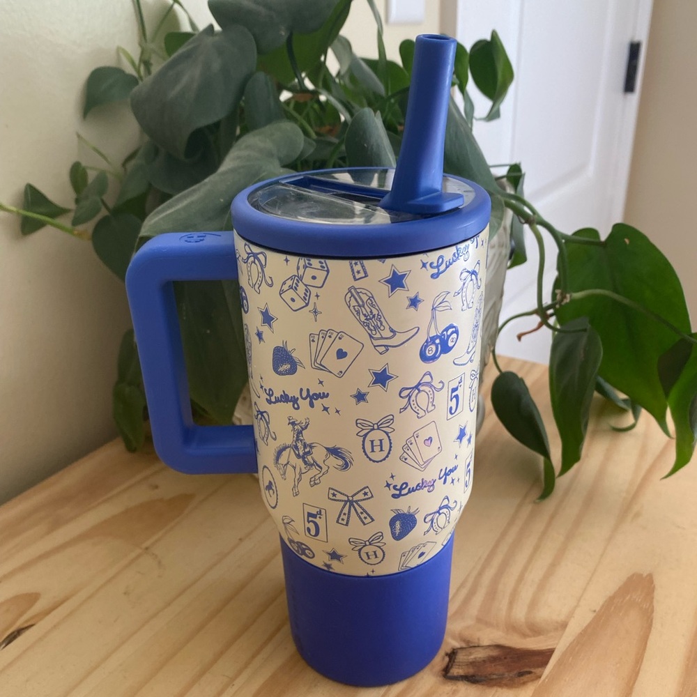 HydroJug Blue Western Charm 20 oz